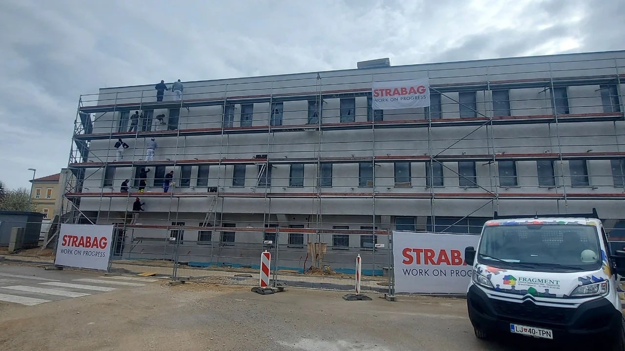 Projekt gradbenega odra 8