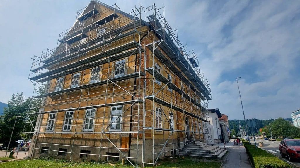 Projekt gradbenega odra 10